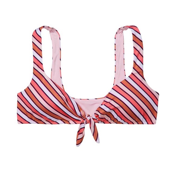 VICTORIA'S SECRET SWIM Tie-Front Bralette Bikini - Picture 2 of 3